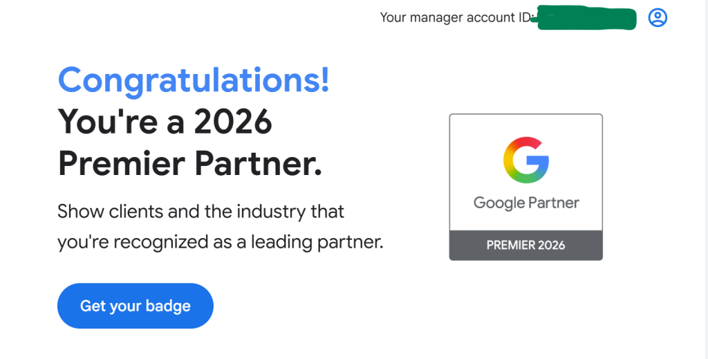 google premier partner agency